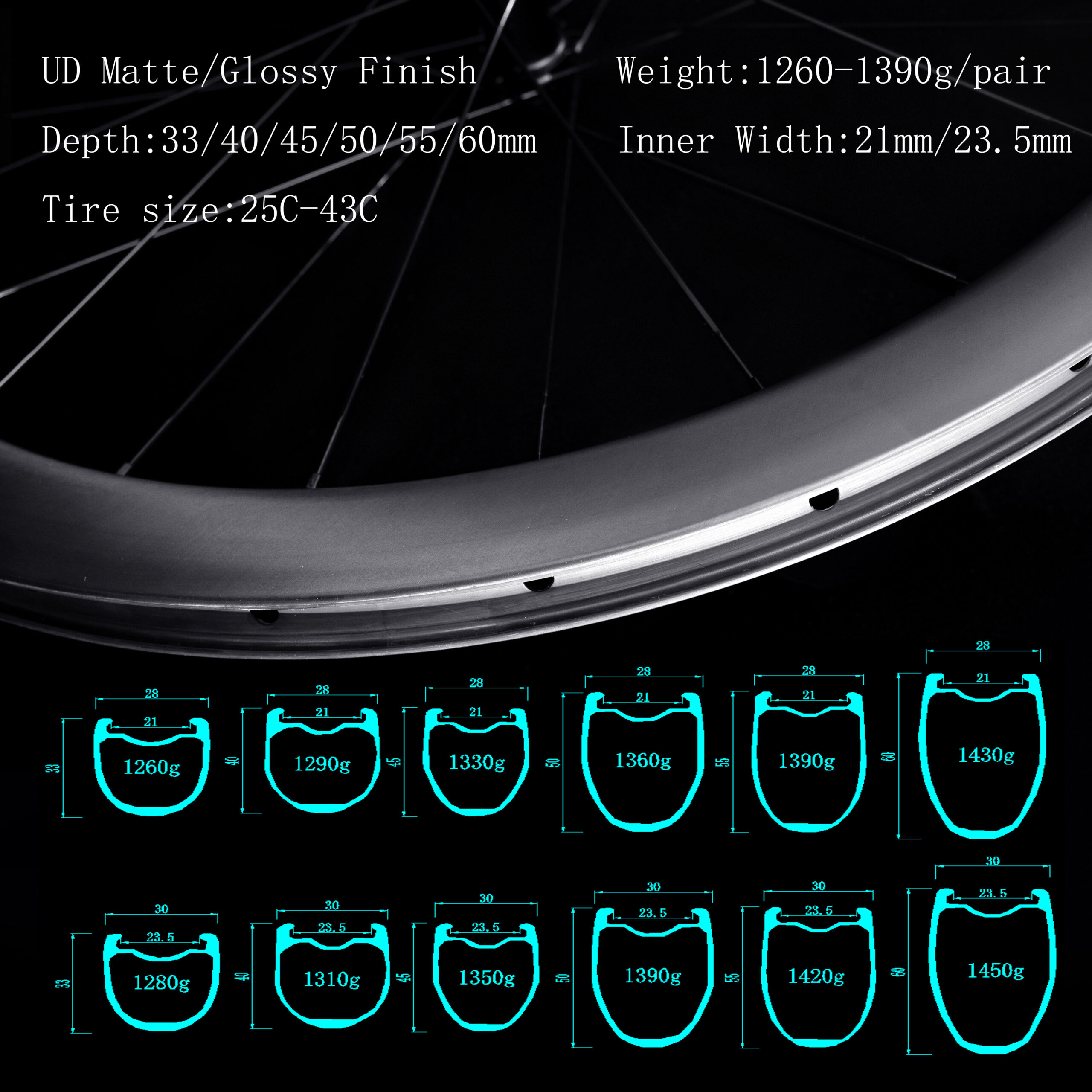 第二张 Road-disc-02 (inner 21mm/23.5mm) - Image 1